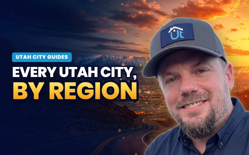 Every Utah city, by region