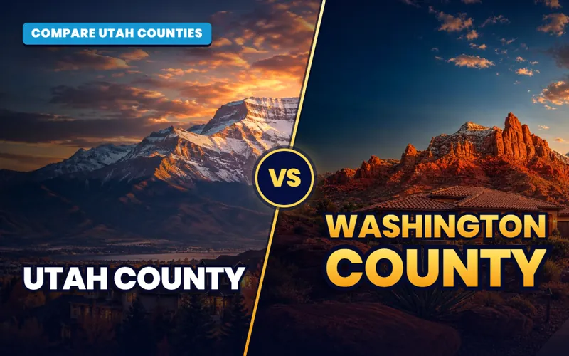 Utah county vs washington county
