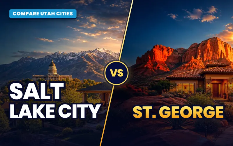 Salt lake city vs st george