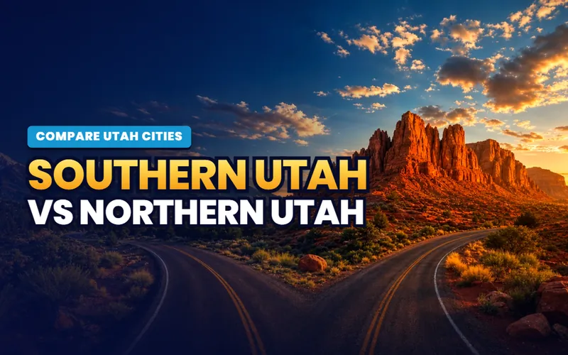 Southern vs Northern Utah
