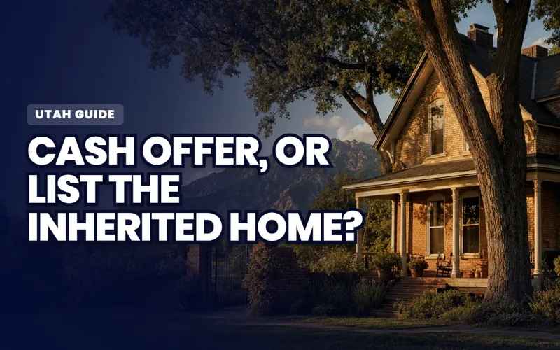 Cash offer or listing it