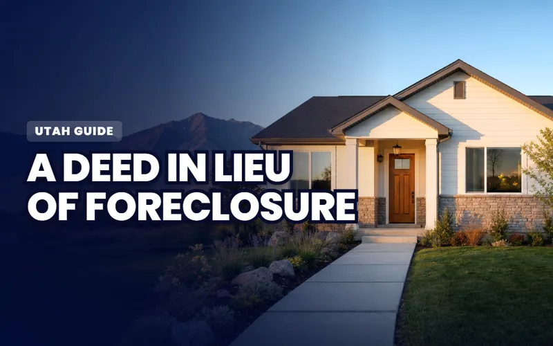 Deed in lieu of foreclosure