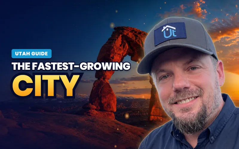 What is the fastest-growing city in Utah?