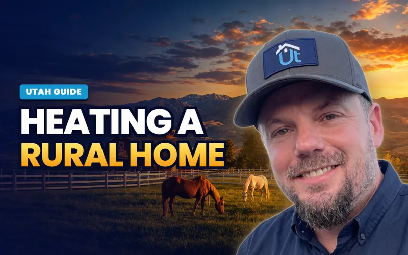 Heating a rural home