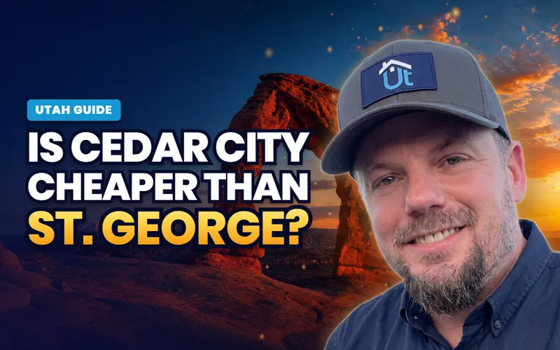 Is Cedar City cheaper than St. George?