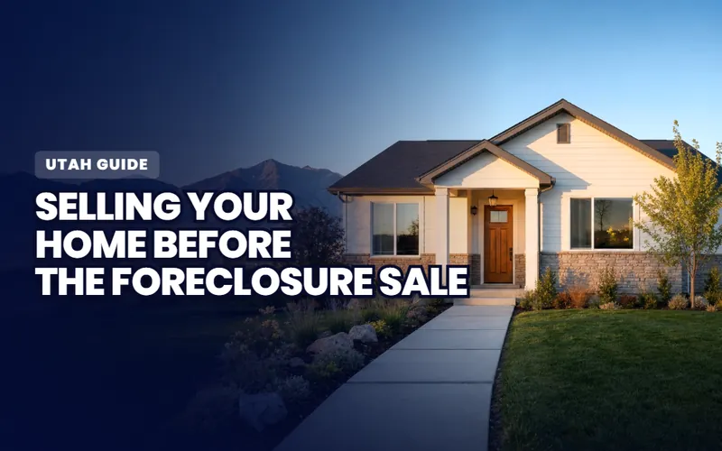 Selling before the foreclosure sale