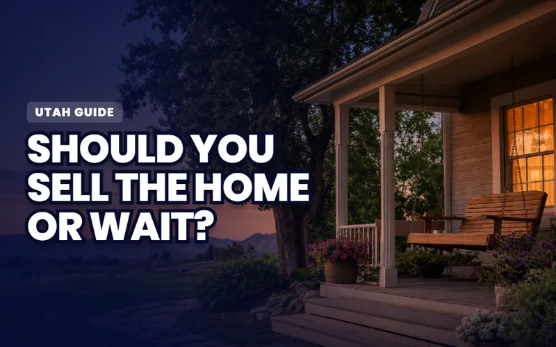 Should I sell the home?