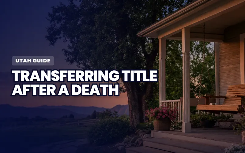 Title transfer in Utah
