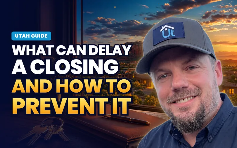 What can delay a closing