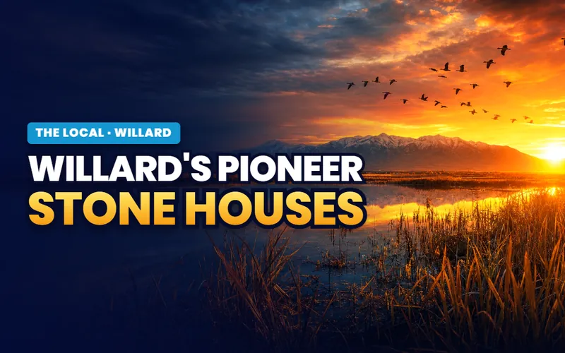 The stone houses in Willard