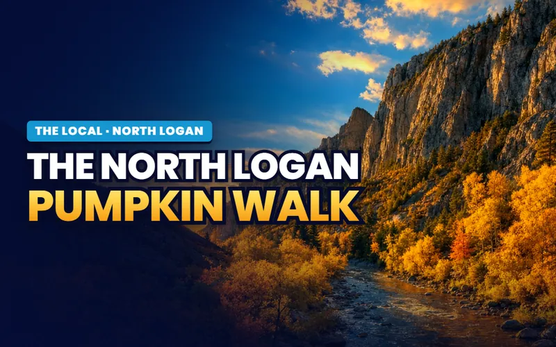 The Pumpkin Walk in North Logan