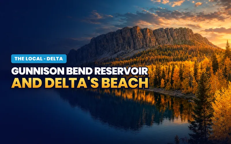 Gunnison Bend Reservoir in Delta