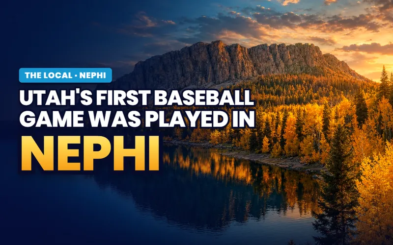 Nephi's first baseball game