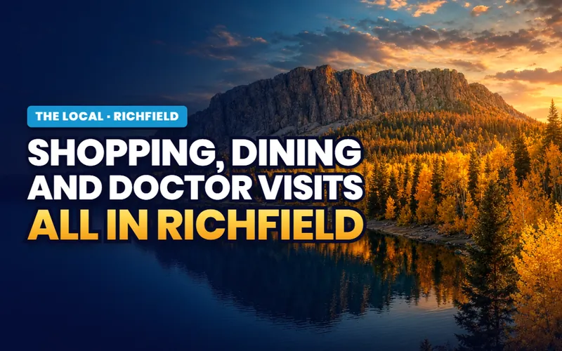 Shopping, dining and healthcare in Richfield