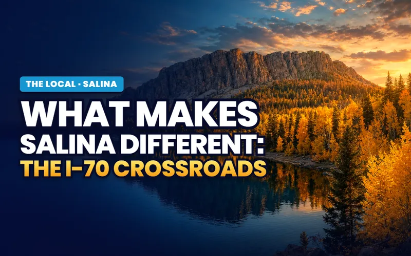 The I-70 crossroads in Salina