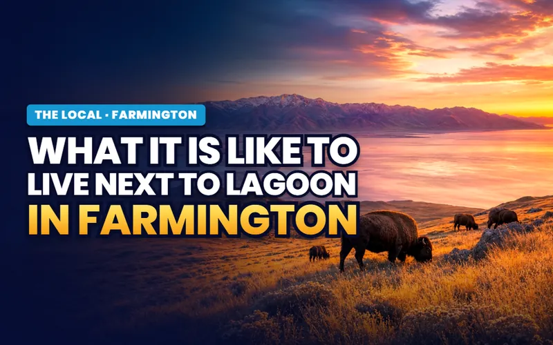 Living next to Lagoon in Farmington