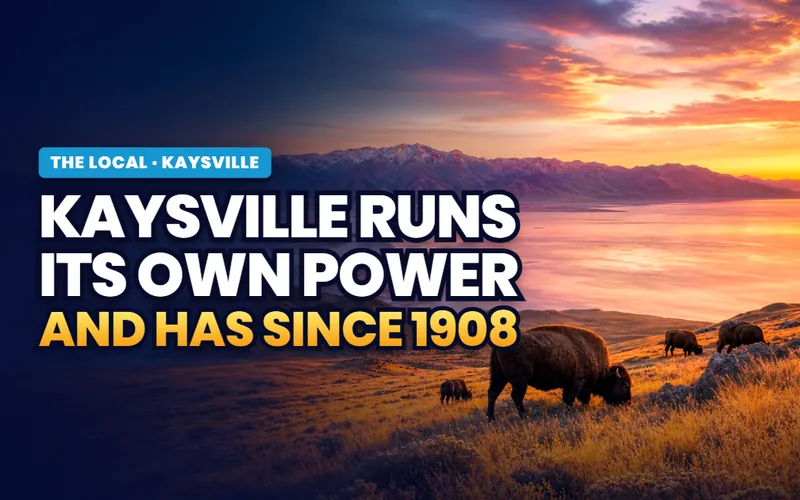 City power since 1908 in Kaysville