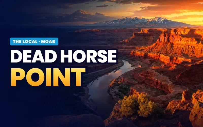 Take the state park for the last light in Moab