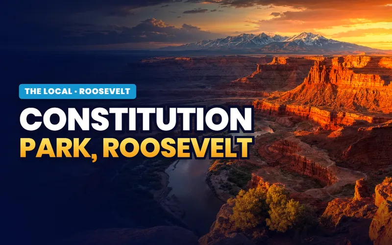 Finish at Constitution Park in Roosevelt