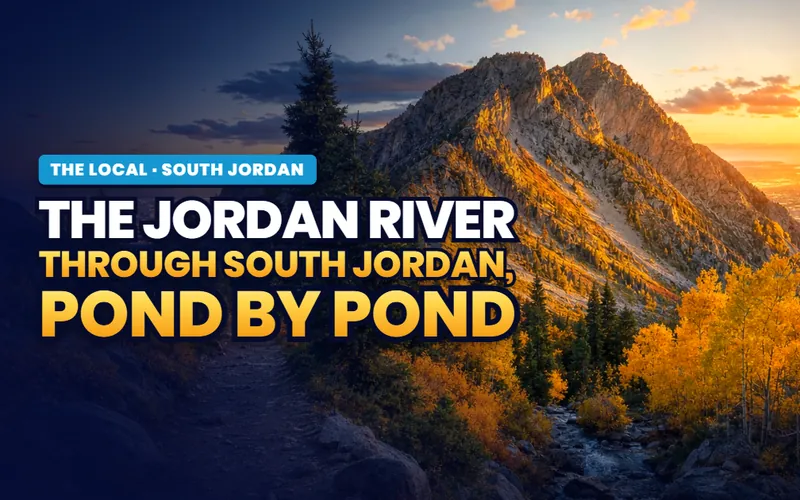 The Jordan River through South Jordan