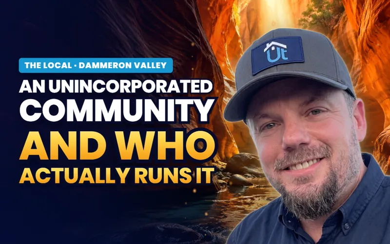 An unincorporated community in Dammeron Valley