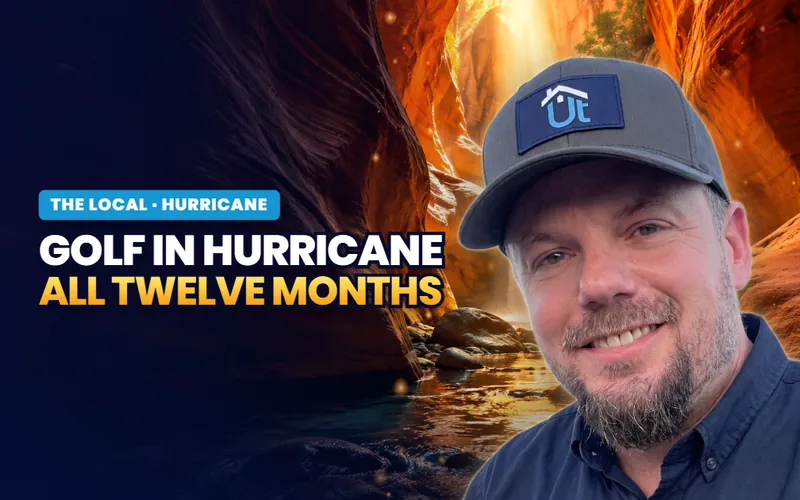 Golf, all twelve months in Hurricane