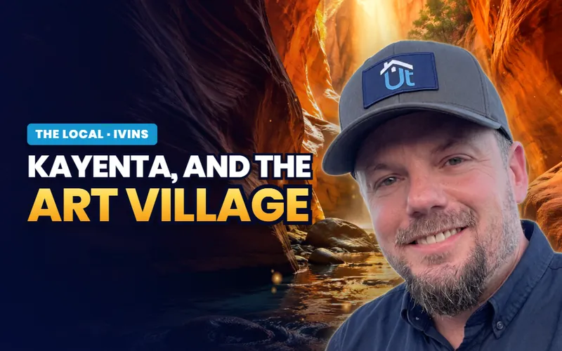 Kayenta and the art village in Ivins