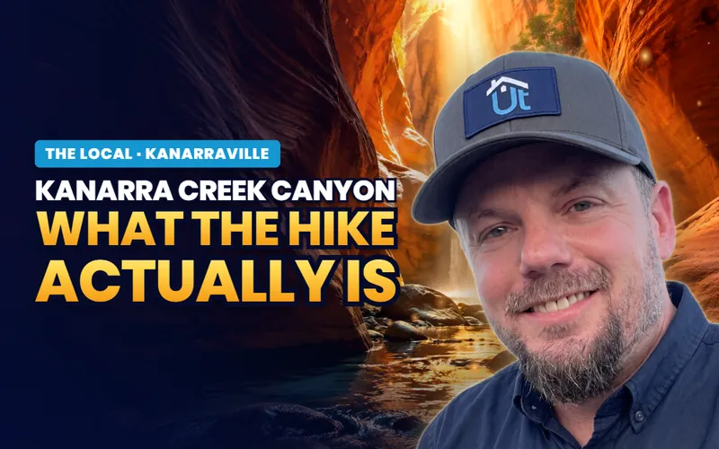 Kanarra Creek Canyon in Kanarraville
