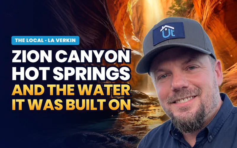 Zion Canyon Hot Springs in La Verkin