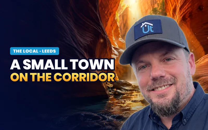 A small town on the corridor in Leeds