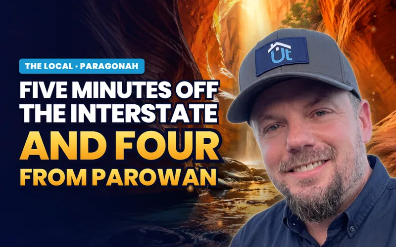 Five minutes off the interstate in Paragonah