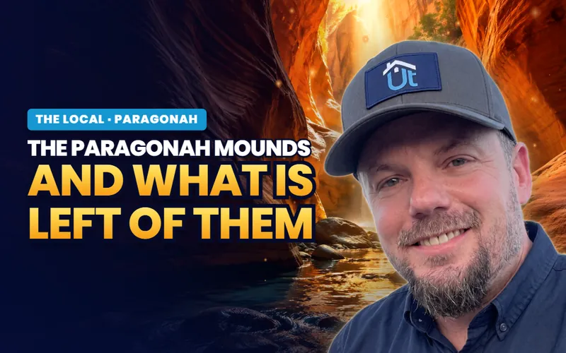 Understand the mounds in Paragonah