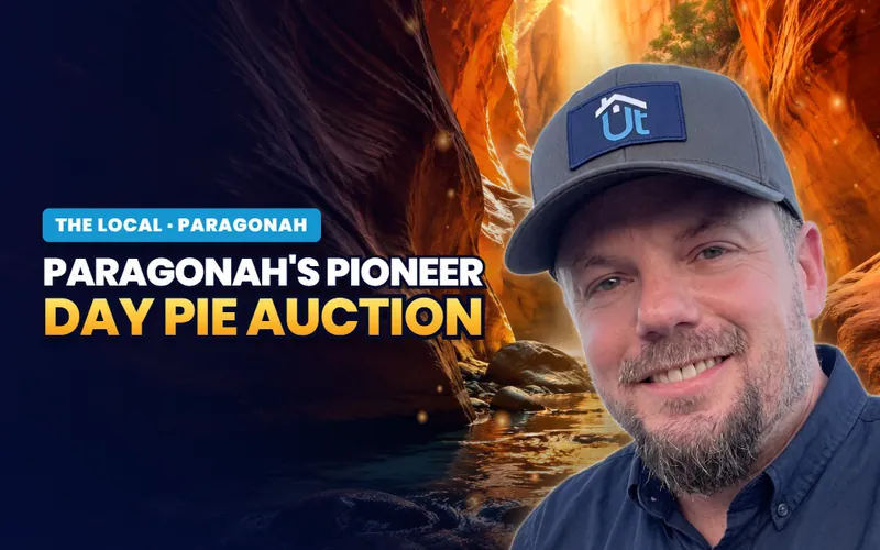 The Pioneer Day Pie Auction in Paragonah