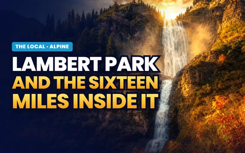 Lambert Park in Alpine