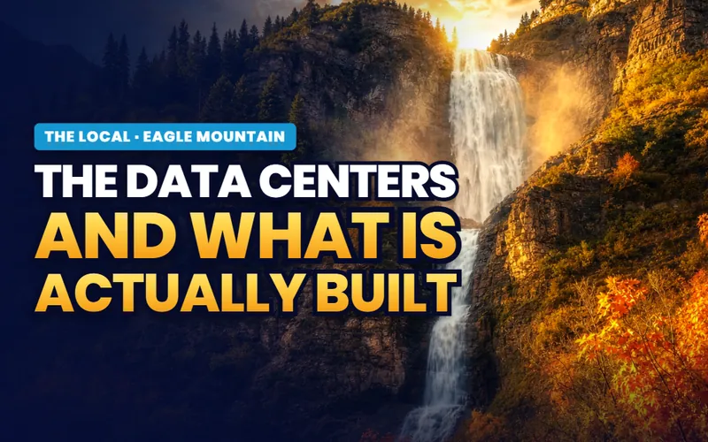 The data centers in Eagle Mountain