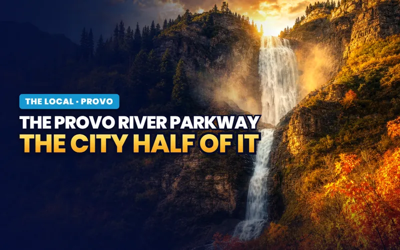 Ride the river across the city in Provo