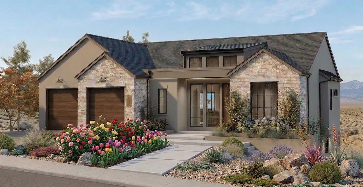 Westview Horizon by AJ Caplin Custom Homes, front elevation