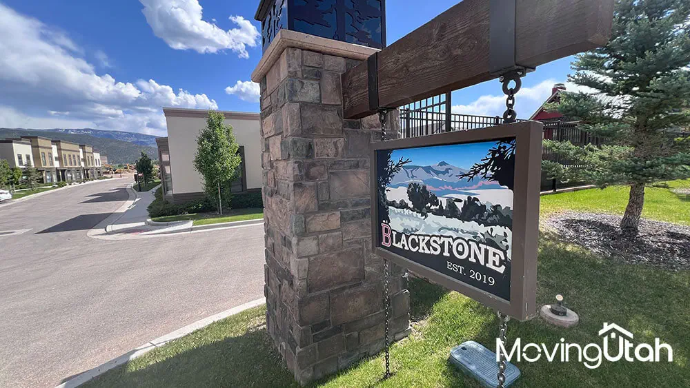Homes in Blackstone Townhomes, Cedar City, Utah.