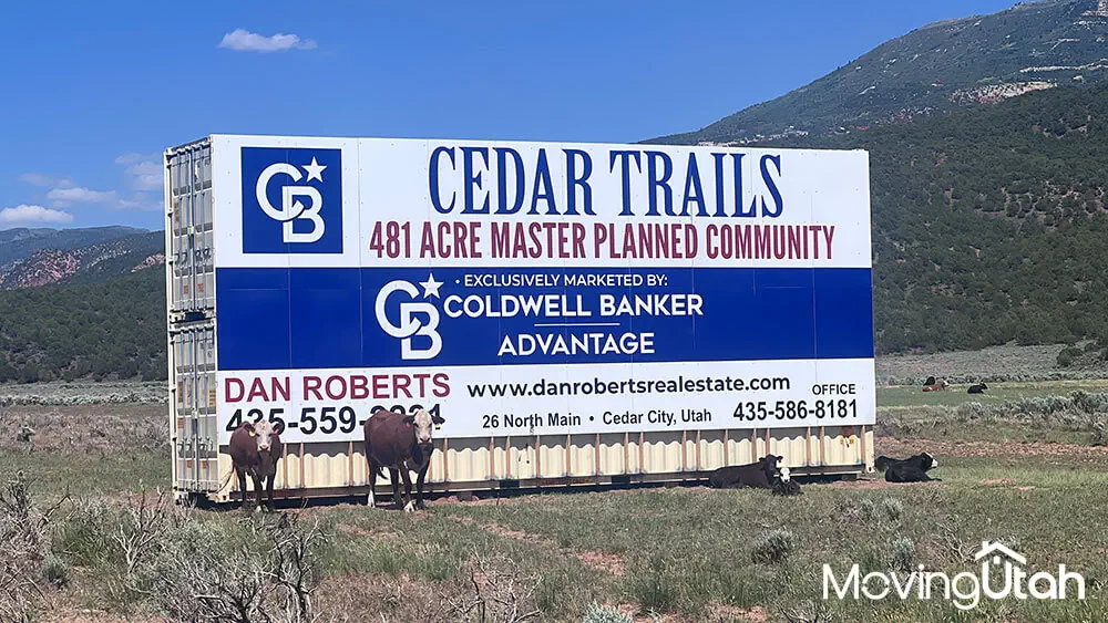 Homes in Cedar Trails, Cedar City, Utah.