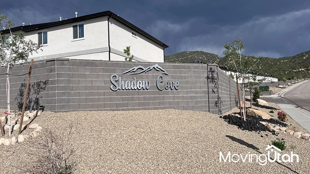Homes in Shadow Cove, Cedar City, Utah.