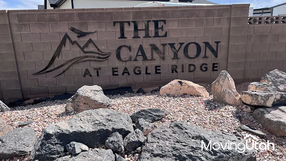 Homes in The Canyon at Eagle Ridge, Cedar City, Utah.